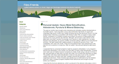 Desktop Screenshot of fibrofriends.typepad.com