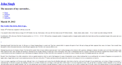 Desktop Screenshot of johnsingh.typepad.com