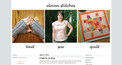 Desktop Screenshot of elevenstitches.typepad.com