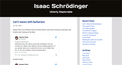 Desktop Screenshot of isaacschrodinger.typepad.com