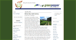 Desktop Screenshot of greenpepperblog.typepad.com