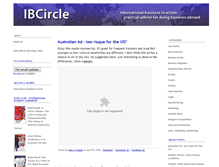 Tablet Screenshot of ibcircleblog.typepad.com