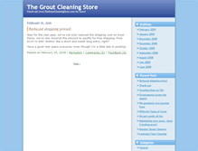 Tablet Screenshot of groutcleaningstore.typepad.com