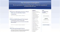 Desktop Screenshot of investorsconsigliere.typepad.com