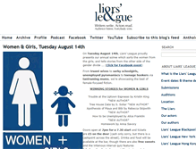 Tablet Screenshot of liarsleague.typepad.com