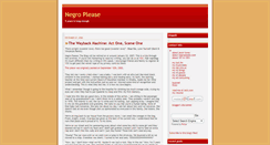 Desktop Screenshot of negroplease.typepad.com