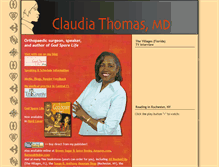 Tablet Screenshot of claudiathomas.typepad.com