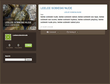 Tablet Screenshot of leeleesobieskinude2.typepad.com