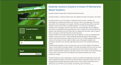 Desktop Screenshot of essentialvac.typepad.com