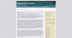 Desktop Screenshot of agingservicesupdate.typepad.com