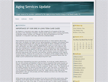 Tablet Screenshot of agingservicesupdate.typepad.com