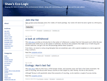 Tablet Screenshot of ecologic.typepad.com