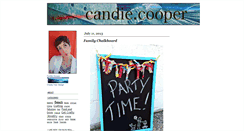 Desktop Screenshot of candiecooper.typepad.com