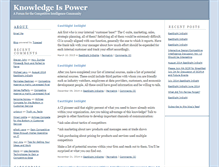 Tablet Screenshot of knowledgeispower.typepad.com