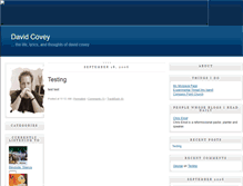 Tablet Screenshot of davidcovey.typepad.com