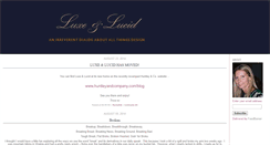 Desktop Screenshot of luxeandlucid.typepad.com