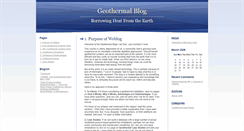 Desktop Screenshot of geothermalblog.typepad.com