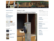 Tablet Screenshot of militarysurplusoregon.typepad.com