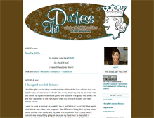Tablet Screenshot of duchess.typepad.com