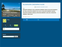 Tablet Screenshot of alexandradaddarionude.typepad.com