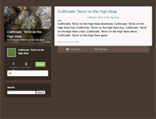 Tablet Screenshot of cutthroatsterrorockn.typepad.com