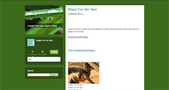 Desktop Screenshot of meganfoxsextapearunofthemill.typepad.com