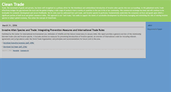 Desktop Screenshot of cleantrade.typepad.com