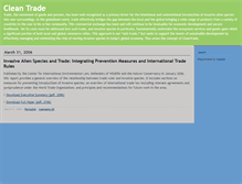 Tablet Screenshot of cleantrade.typepad.com
