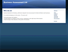 Tablet Screenshot of businessassessmentltd.typepad.com