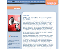 Tablet Screenshot of nabokov.typepad.com