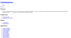 Desktop Screenshot of clarksburglions.typepad.com