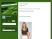 Tablet Screenshot of kristincavallarilong-standing.typepad.com