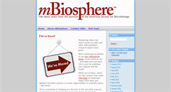 Desktop Screenshot of mbioblog.typepad.com