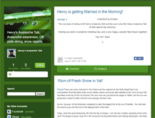 Tablet Screenshot of henrysavalanchetalk.typepad.com
