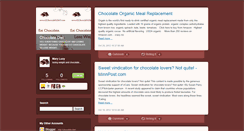 Desktop Screenshot of chocolatediet.typepad.com
