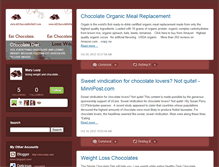 Tablet Screenshot of chocolatediet.typepad.com