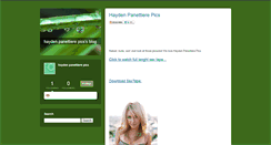 Desktop Screenshot of haydenpanettierepicsfighting.typepad.com