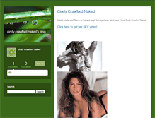 Tablet Screenshot of cindycrawfordnakedluck.typepad.com