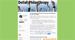 Desktop Screenshot of dollarphilanthropy.typepad.com