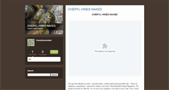 Desktop Screenshot of cherylhinesnaked.typepad.com