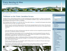Tablet Screenshot of everymorningatnine.typepad.com