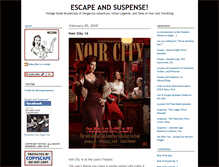 Tablet Screenshot of escape-suspense.typepad.com