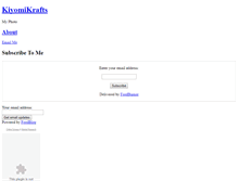 Tablet Screenshot of kiyomikrafts.typepad.com