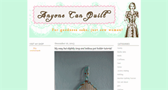 Desktop Screenshot of anyonecanquilt.typepad.com