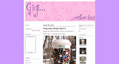 Desktop Screenshot of gigi.typepad.com