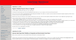 Desktop Screenshot of cybersmear.typepad.com