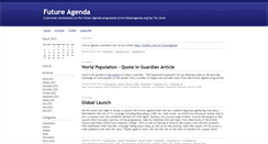 Desktop Screenshot of futureagenda.typepad.com