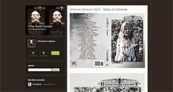 Desktop Screenshot of horrorlibrary.typepad.com