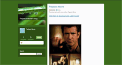 Desktop Screenshot of paybackmovieaclear.typepad.com