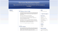 Desktop Screenshot of loanmodexpert.typepad.com